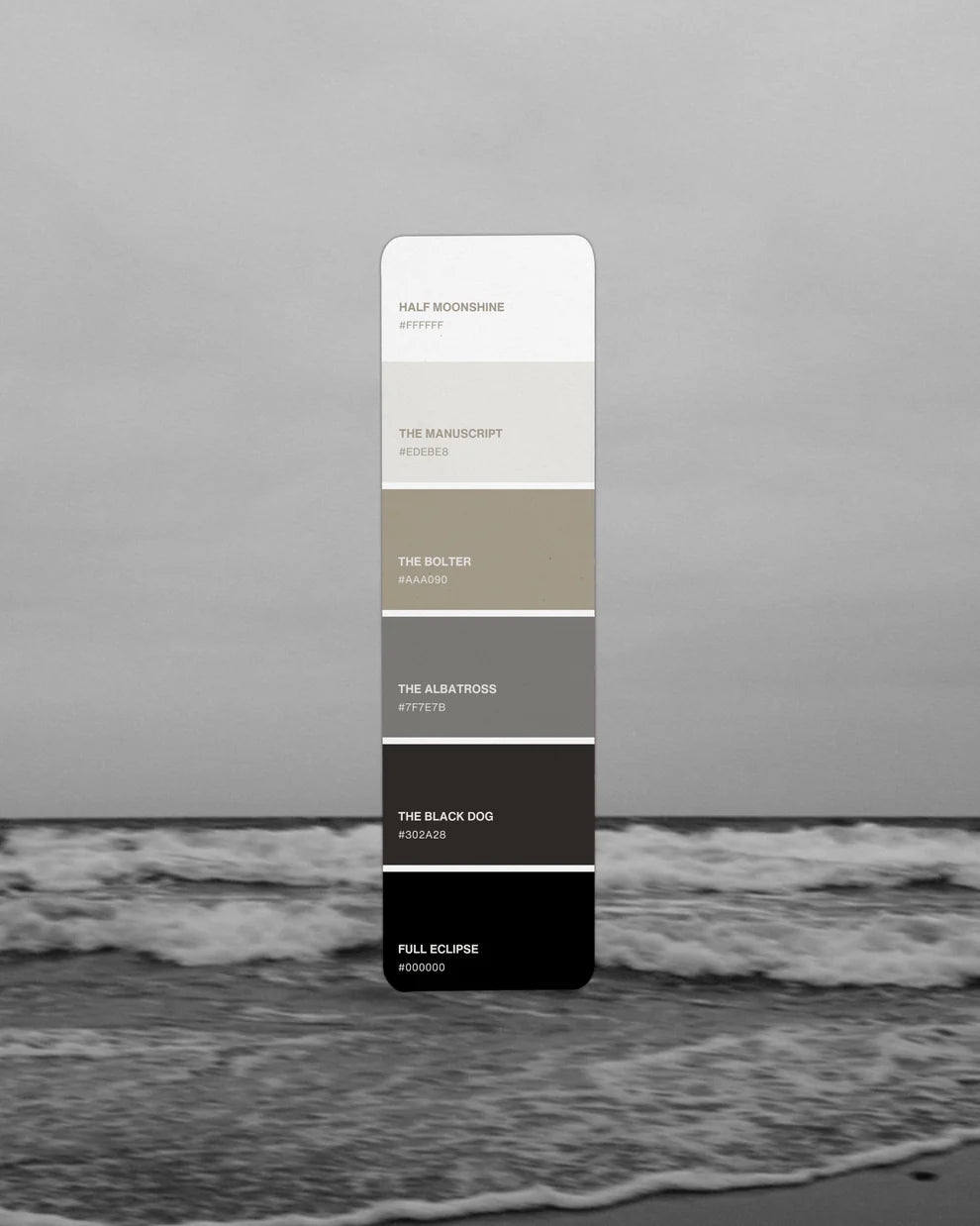 Poet Department Paint Swatch Bookmark