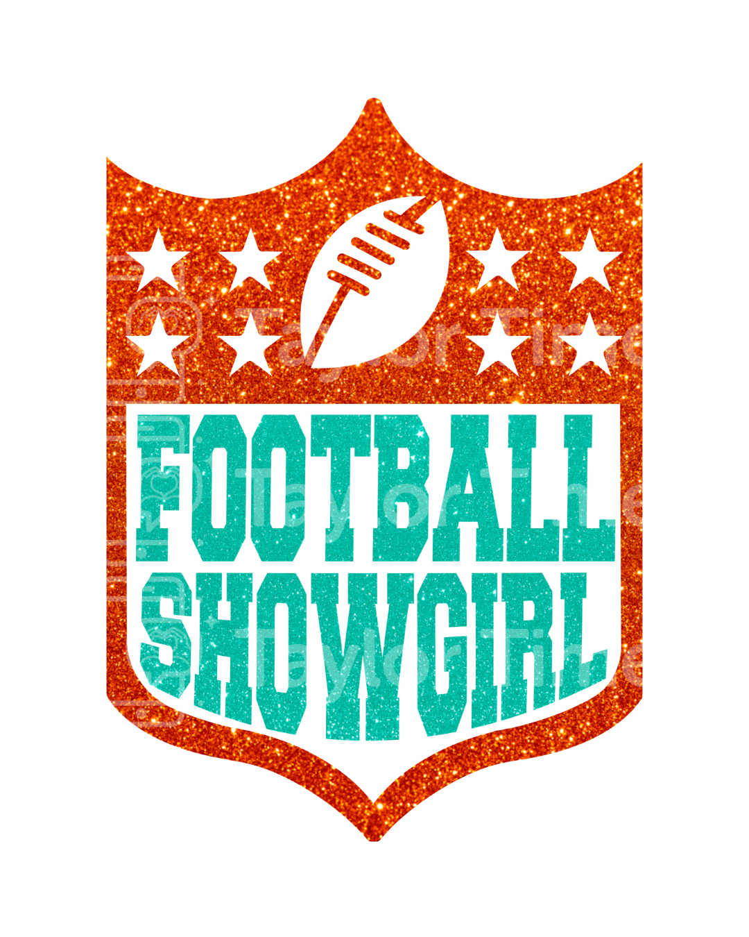 Football Showgirl Decal – Digital Download