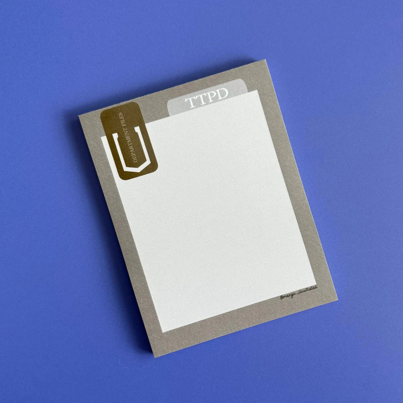Department Files Notepad