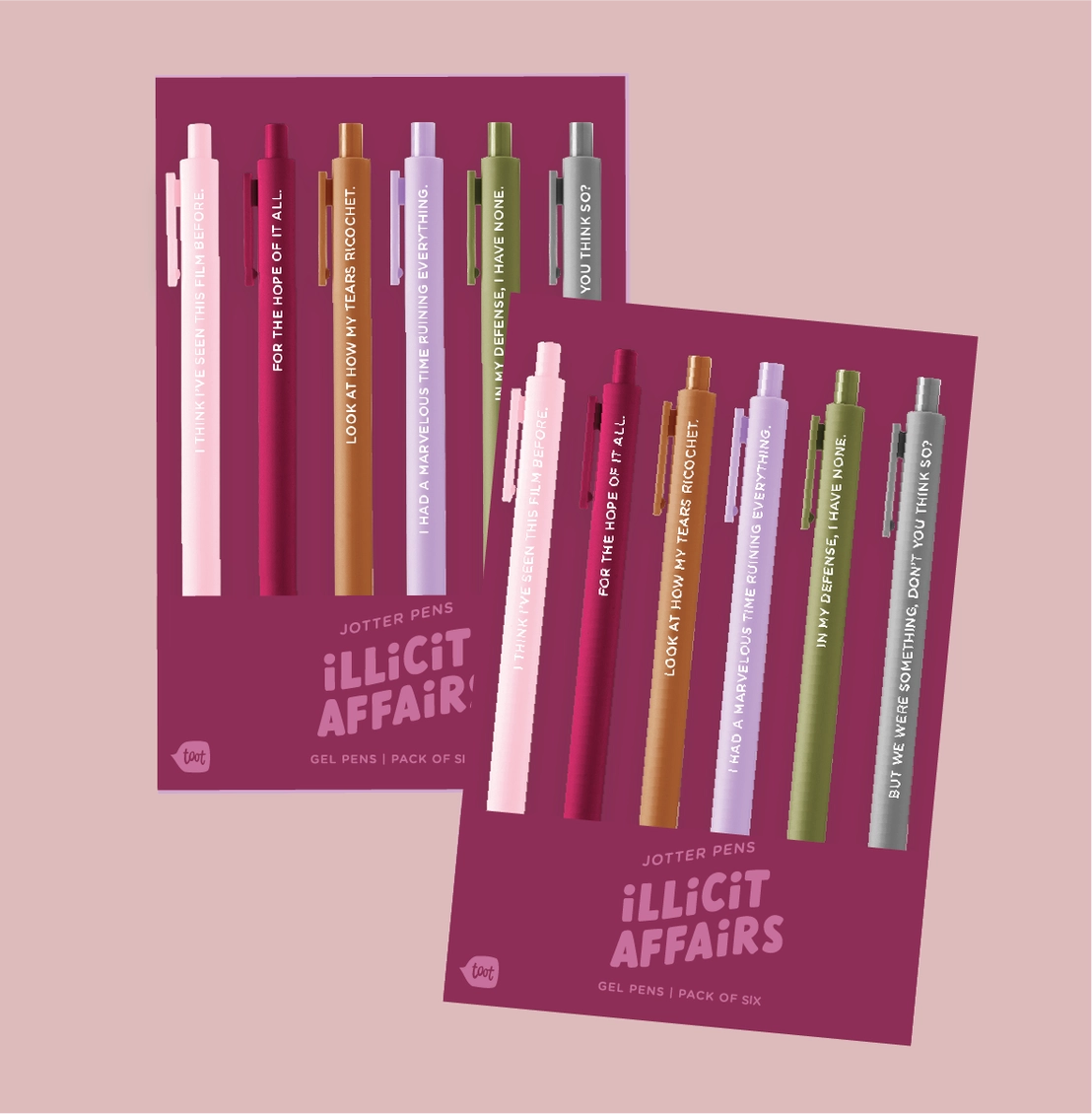 Illicit Affairs Jotter Pen Set