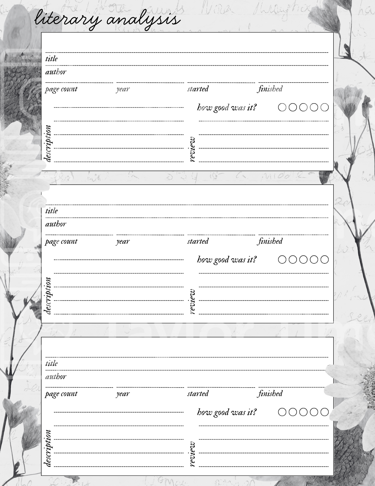 Folklore Journal Part 2 - Printable and Digital Formats
