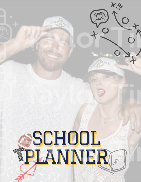The English & Gym Teacher Academic Planner