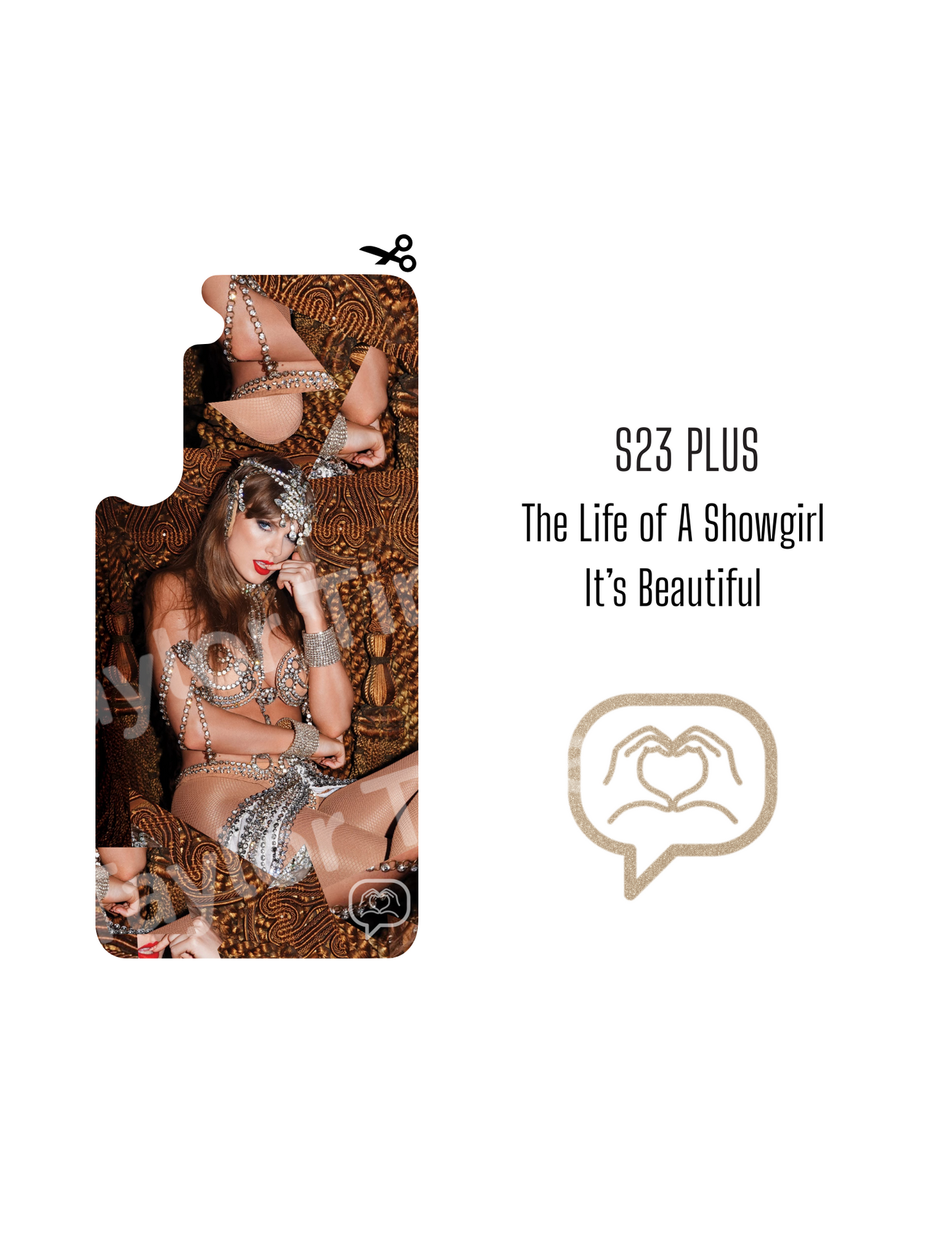 Printable Phone Case Insert - It's Beautiful Cover