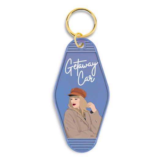 Getaway Car - Motel Keychain