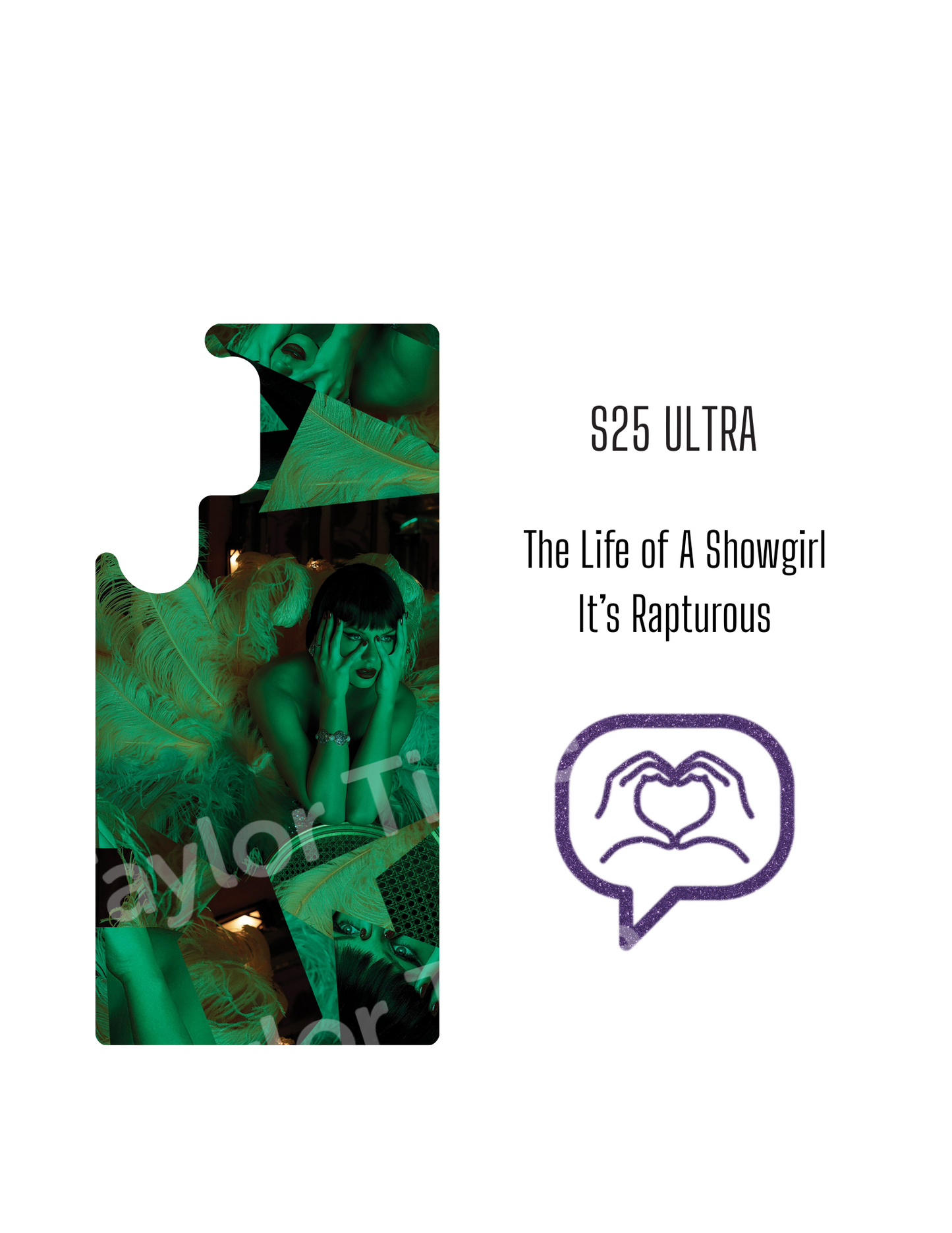 Printable Phone Case Insert - It's Rapturous Cover