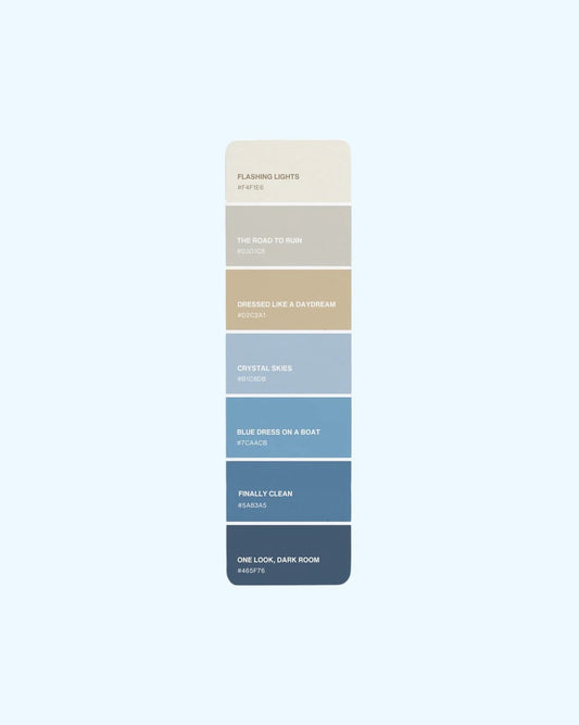 1989 Paint Swatch Bookmark