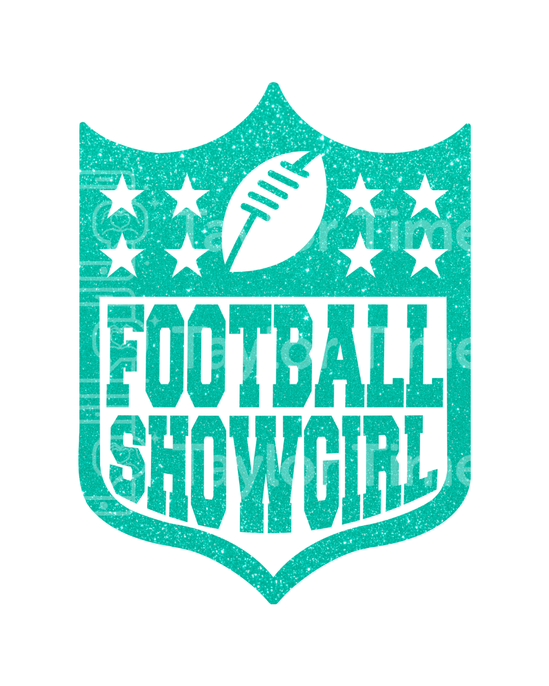 Football Showgirl Decal – Digital Download