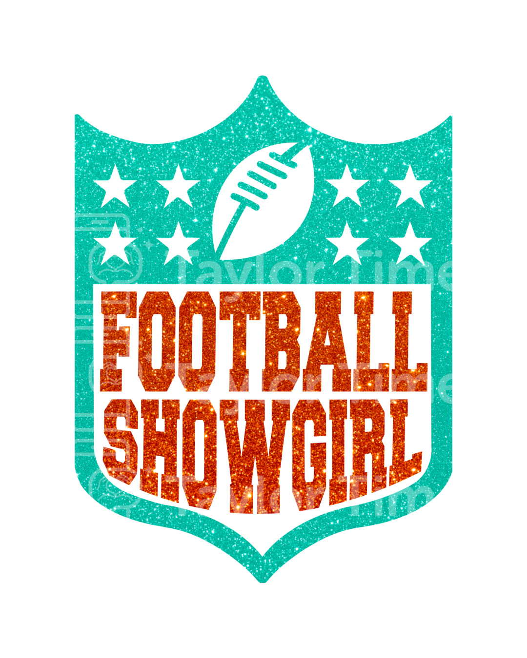 Football Showgirl Decal – Digital Download