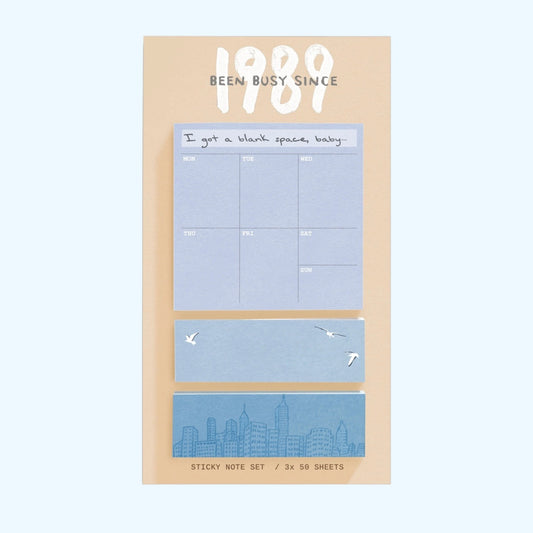 1989 Note Set