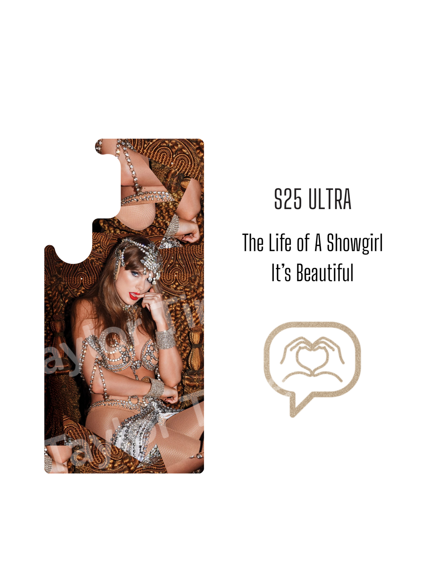 Printable Phone Case Insert - It's Beautiful Cover
